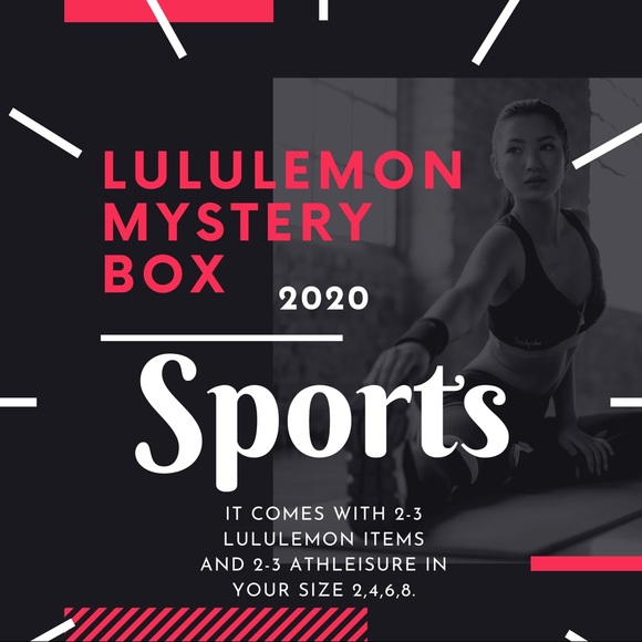 LULULEMON Mystery Box 📦🚀⁉️❓‼️❓Fall Edition 🍂🍁✨ - Picture 1 of 16